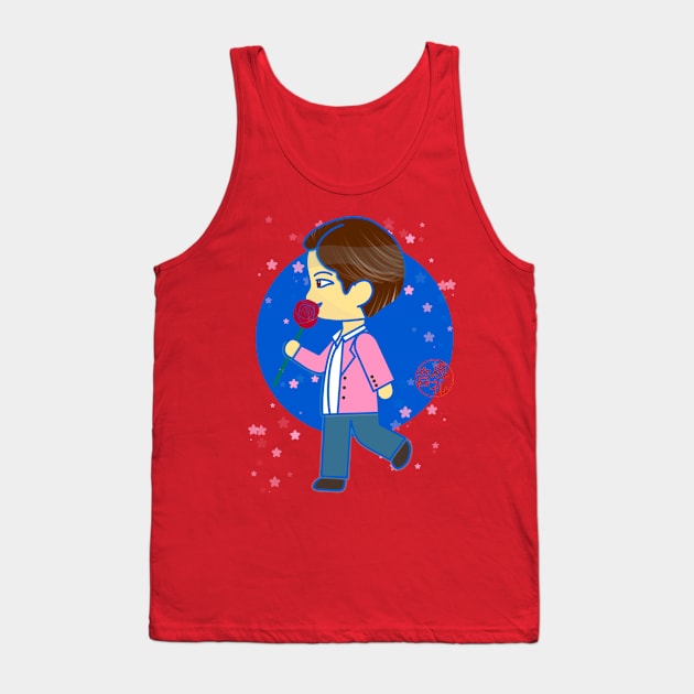 A K-Pop rose Tank Top by EV Visuals